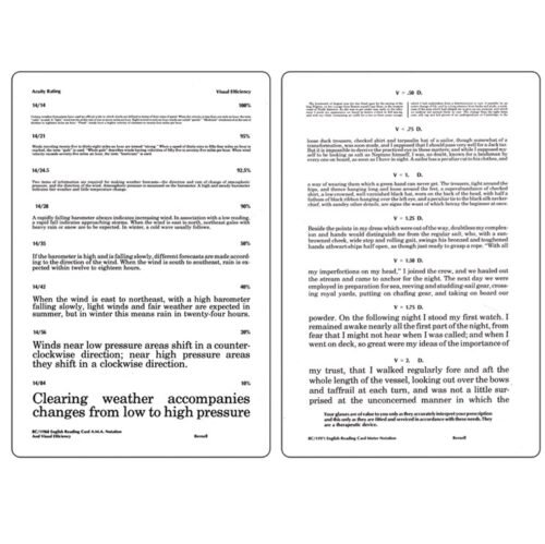 A.M.A. English Reading Card