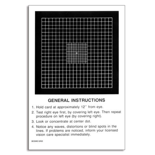 Amsler Grid Refined Central