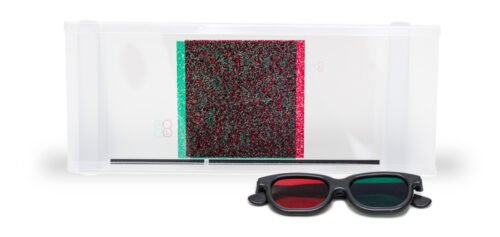 Clock 3D Variable Randot Tranaglyph 1