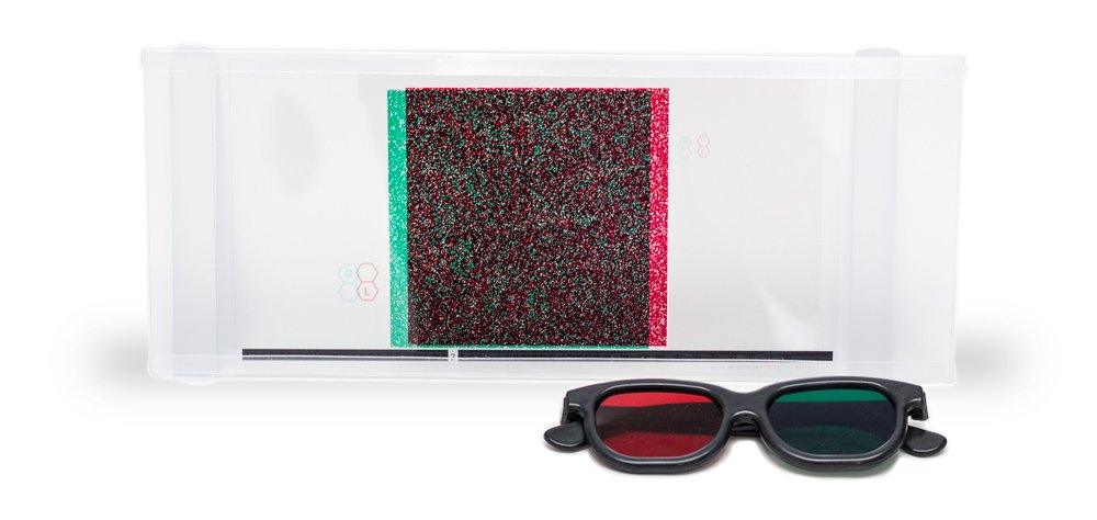 Clock 3D Variable Randot Tranaglyph 1